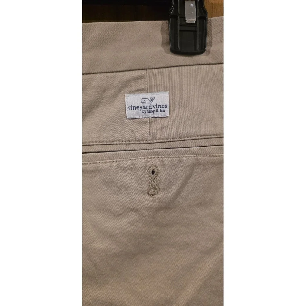 Vineyard Vines By Shep And Ian Chino Shorts‎ Mens Size 30 Beige Casual Stretch